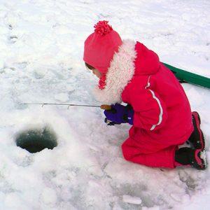 Kids Ice Fishing Contest